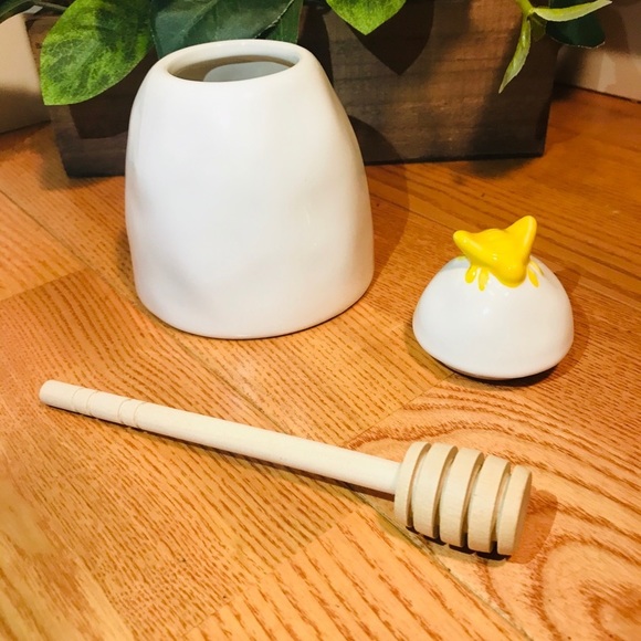 Rae Dunn HONEY BEE pot - Picture 5 of 6